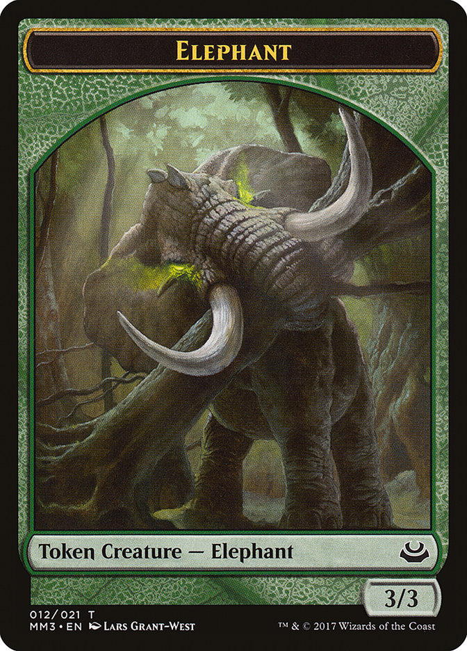 Elephant Token [Modern Masters 2017 Tokens] | Gamers Paradise