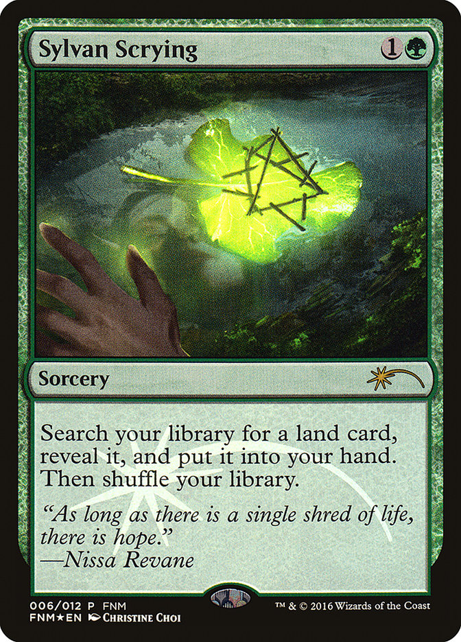 Sylvan Scrying [Friday Night Magic 2016] | Gamers Paradise