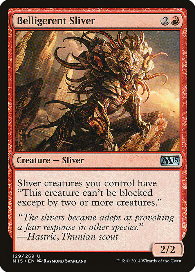 Belligerent Sliver [Magic 2015] | Gamers Paradise