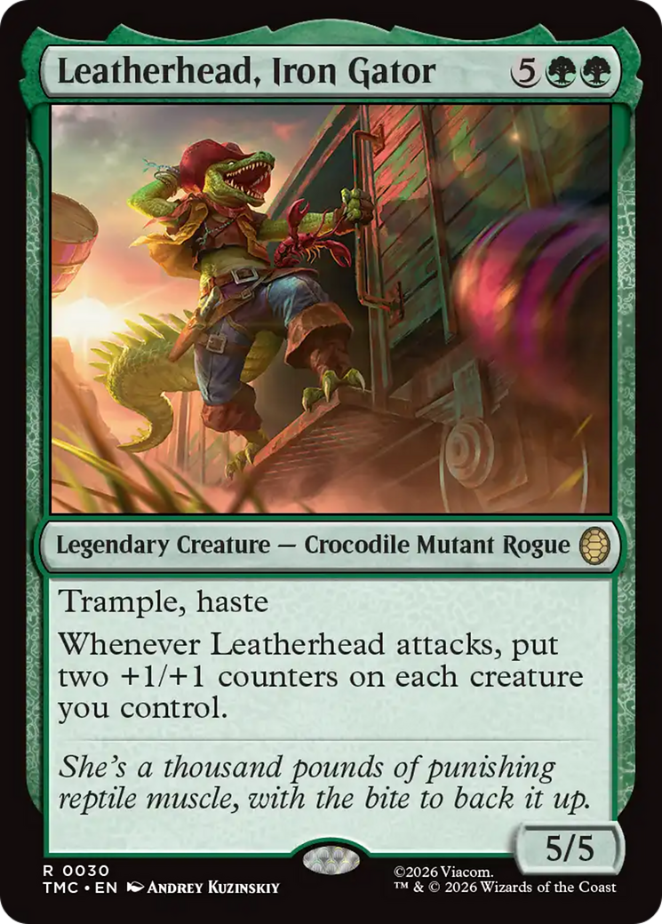 Leatherhead, Iron Gator [Teenage Mutant Ninja Turtles Commander] | Gamers Paradise