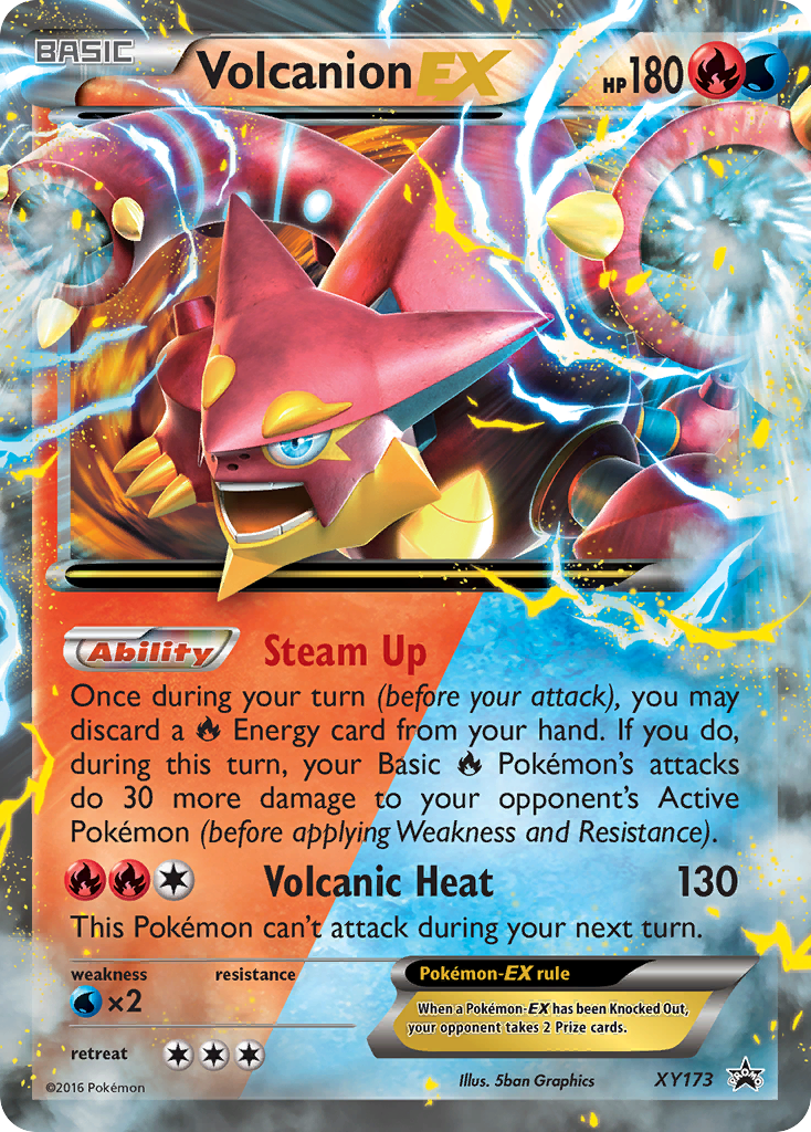 Volcanion EX (XY173) [XY: Black Star Promos] | Gamers Paradise