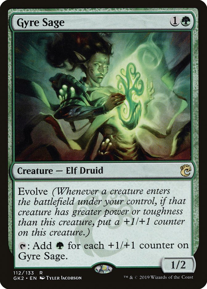 Gyre Sage [Ravnica Allegiance Guild Kit] | Gamers Paradise