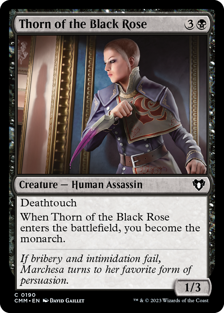 Thorn of the Black Rose [Commander Masters] | Gamers Paradise