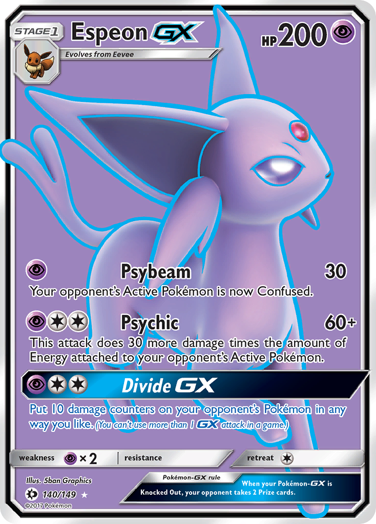 Espeon GX (140/149) [Sun & Moon: Base Set] | Gamers Paradise