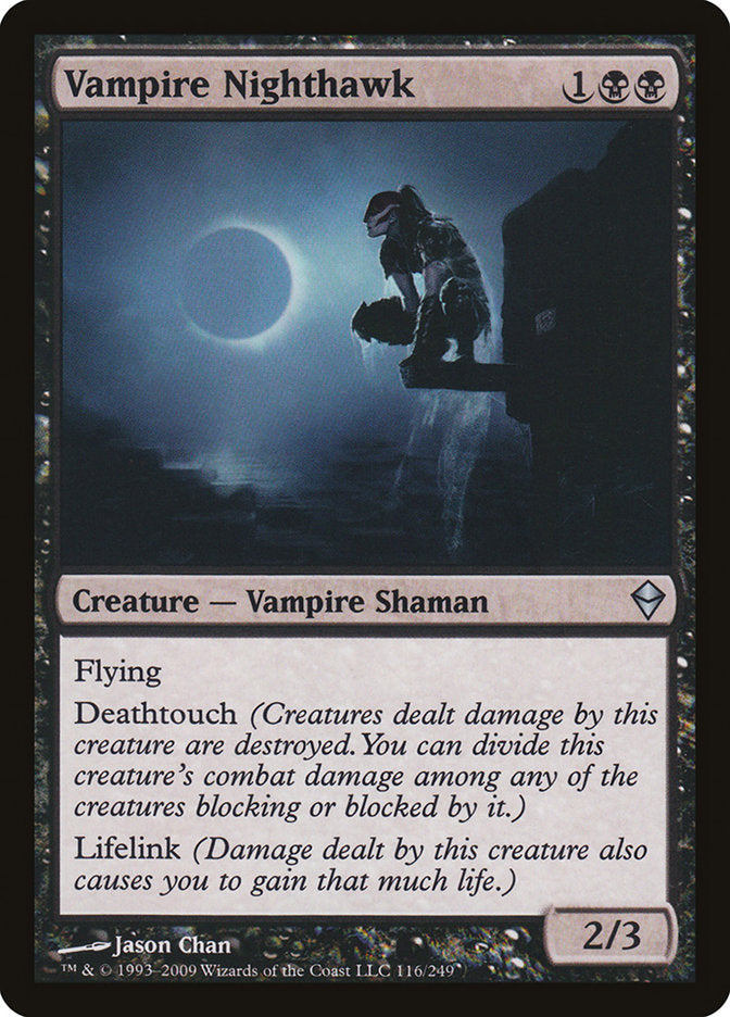 Vampire Nighthawk [Zendikar] | Gamers Paradise