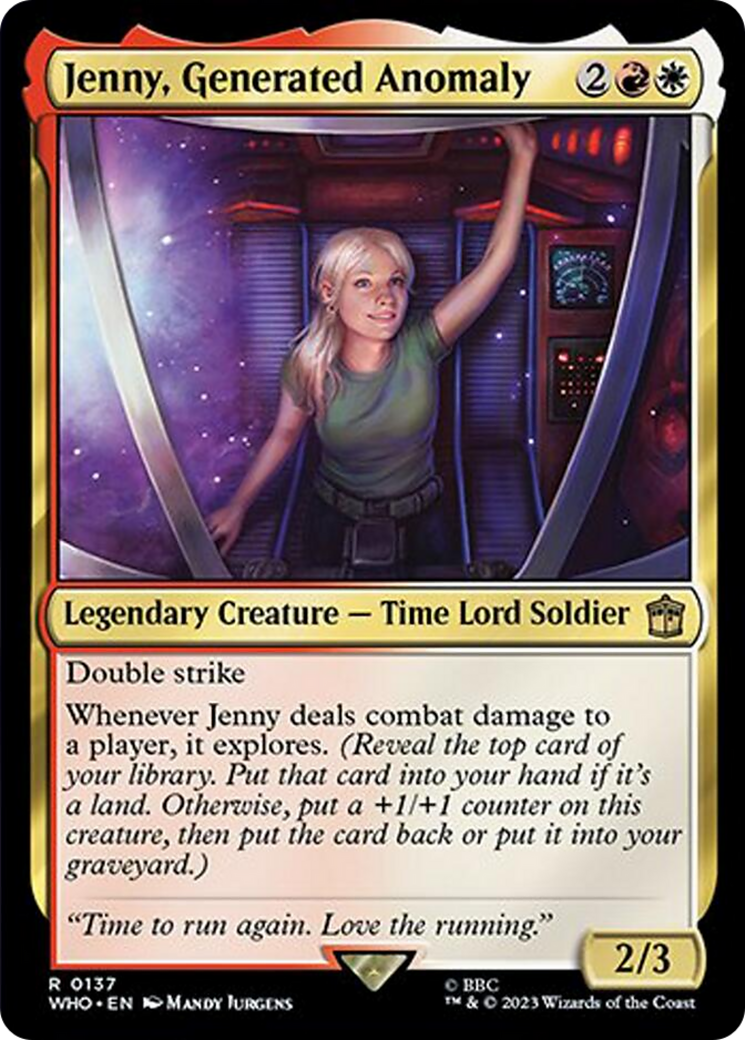 Jenny, Generated Anomaly [Doctor Who] | Gamers Paradise
