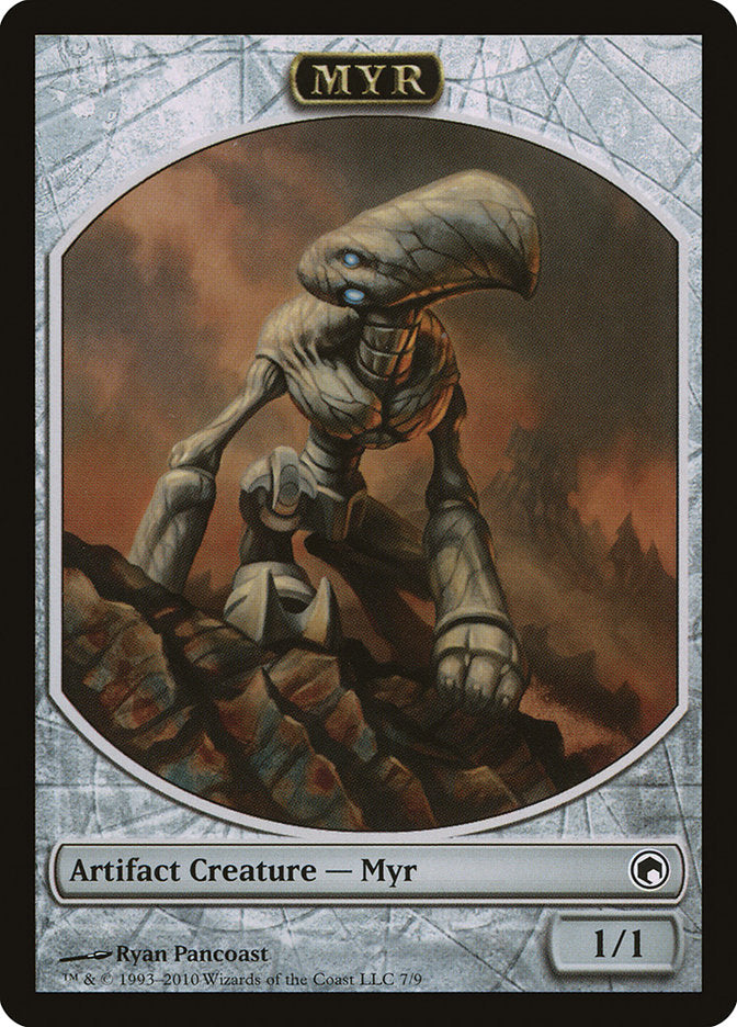 Myr Token [Scars of Mirrodin Tokens] | Gamers Paradise