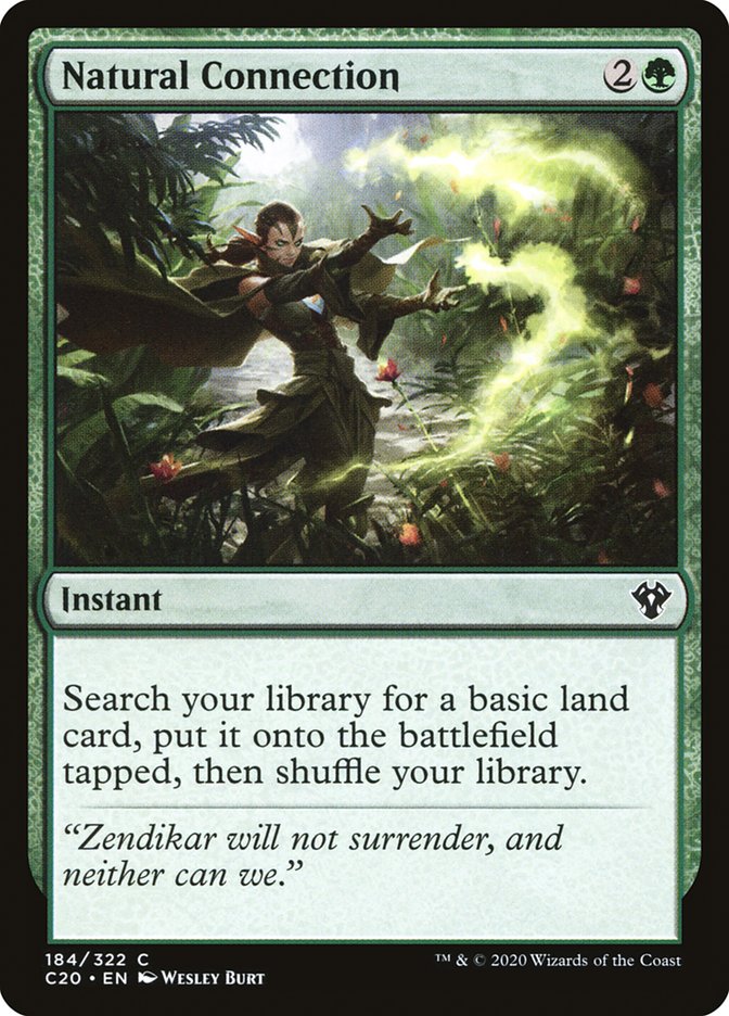 Natural Connection [Commander 2020] | Gamers Paradise
