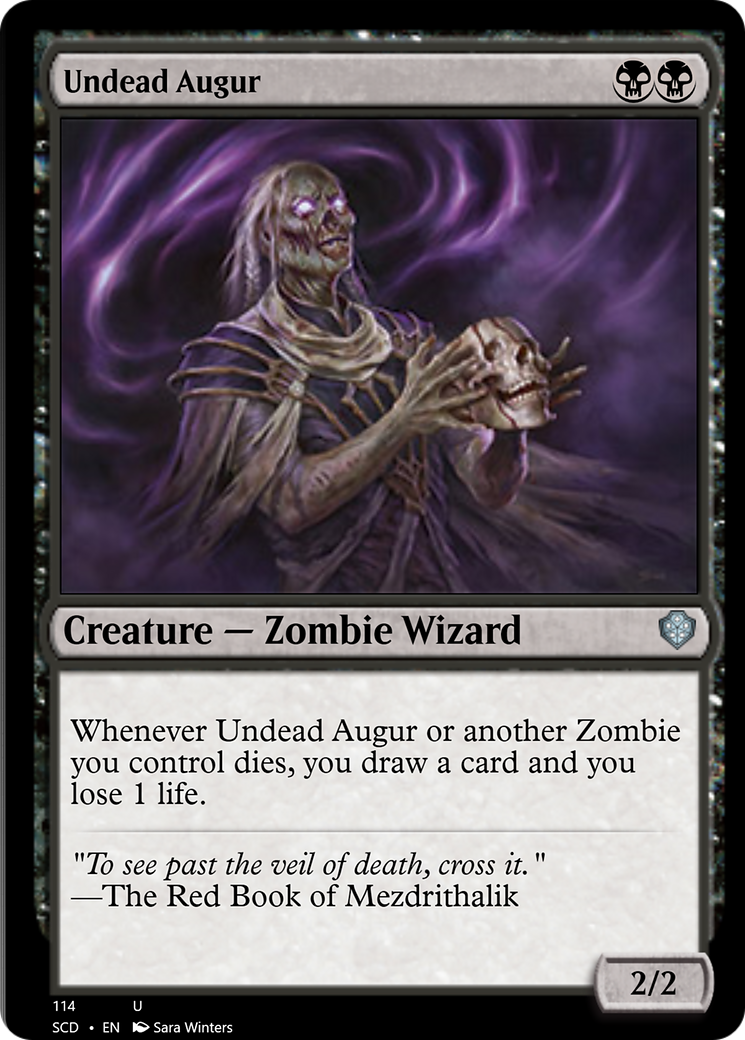Undead Augur [Starter Commander Decks] | Gamers Paradise
