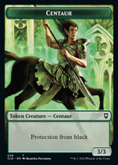 Horror // Centaur Double-Sided Token [Commander Legends: Battle for Baldur's Gate Tokens] | Gamers Paradise