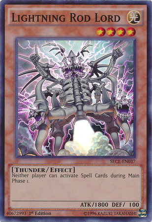 Lightning Rod Lord [SECE-EN037] Super Rare | Gamers Paradise