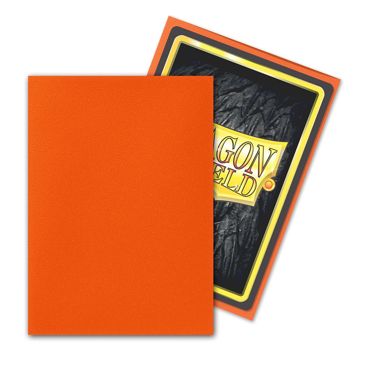 Dragon Shield: Standard 100ct Sleeves - Tangerine (Matte) | Gamers Paradise