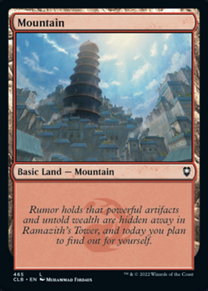 Mountain (465) [Commander Legends: Battle for Baldur's Gate] | Gamers Paradise