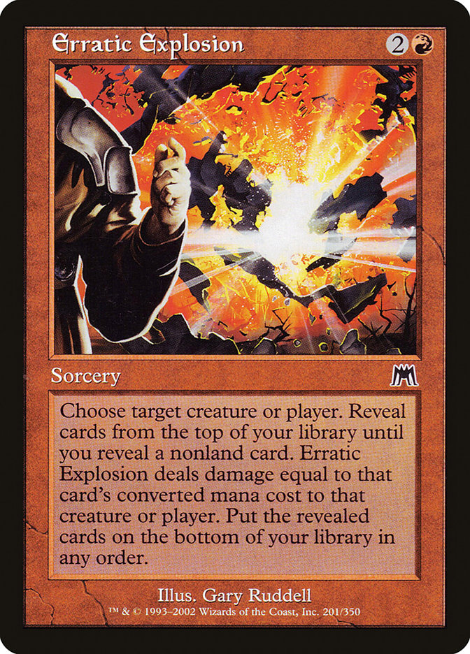 Erratic Explosion [Onslaught] | Gamers Paradise