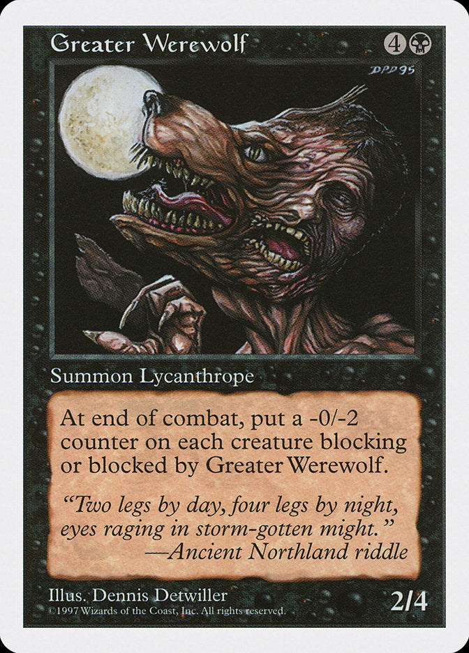 Greater Werewolf [Fifth Edition] | Gamers Paradise