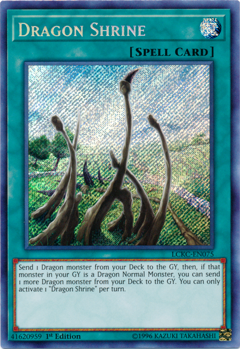 Dragon Shrine [LCKC-EN075] Secret Rare | Gamers Paradise