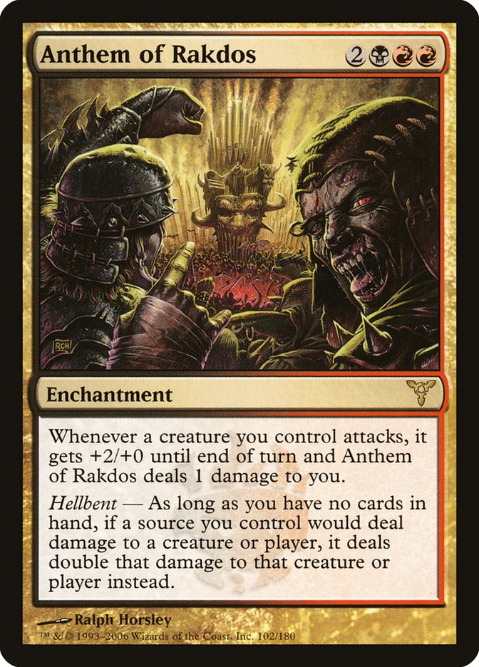 Anthem of Rakdos [Dissension] | Gamers Paradise