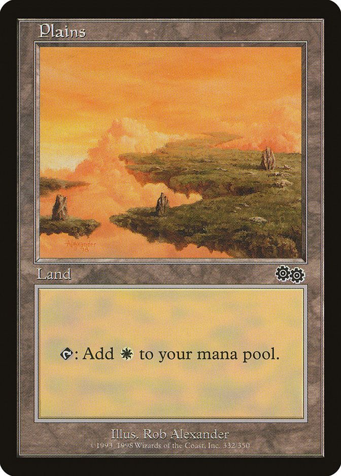 Plains (332) [Urza's Saga] | Gamers Paradise