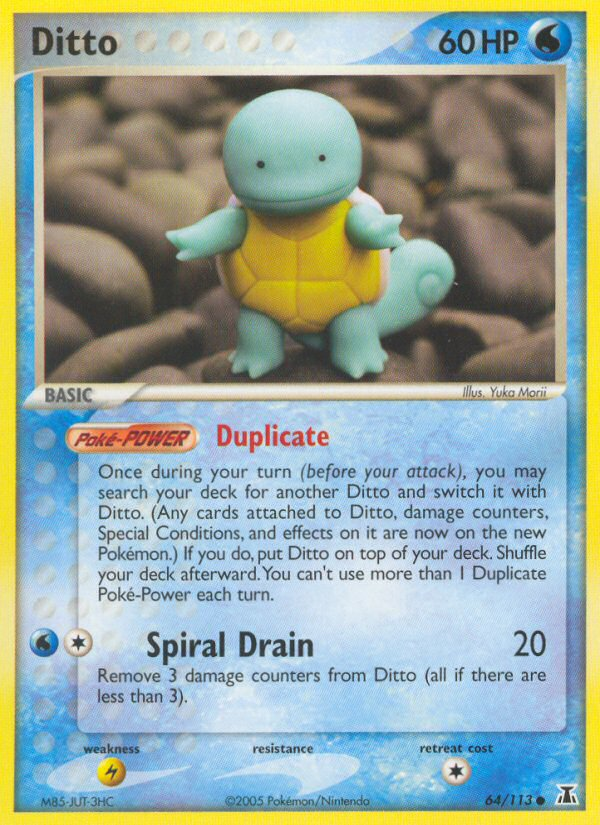 Ditto (64/113) [EX: Delta Species] | Gamers Paradise