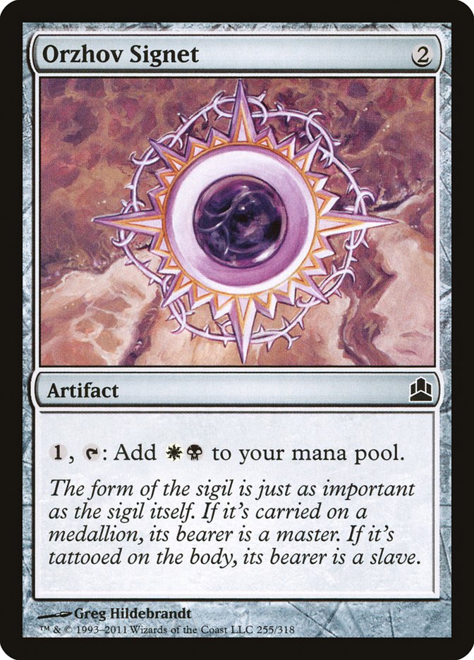 Orzhov Signet [Commander 2011] | Gamers Paradise