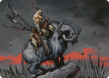 Godo, Bandit Warlord Art Card [Commander Masters Art Series] | Gamers Paradise