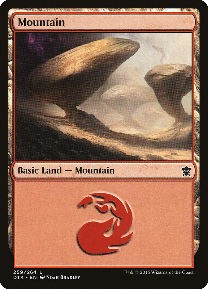 Mountain (259) [Dragons of Tarkir] | Gamers Paradise