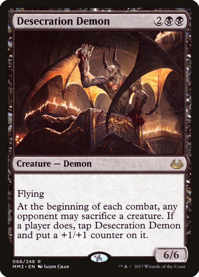 Desecration Demon [Modern Masters 2017] | Gamers Paradise