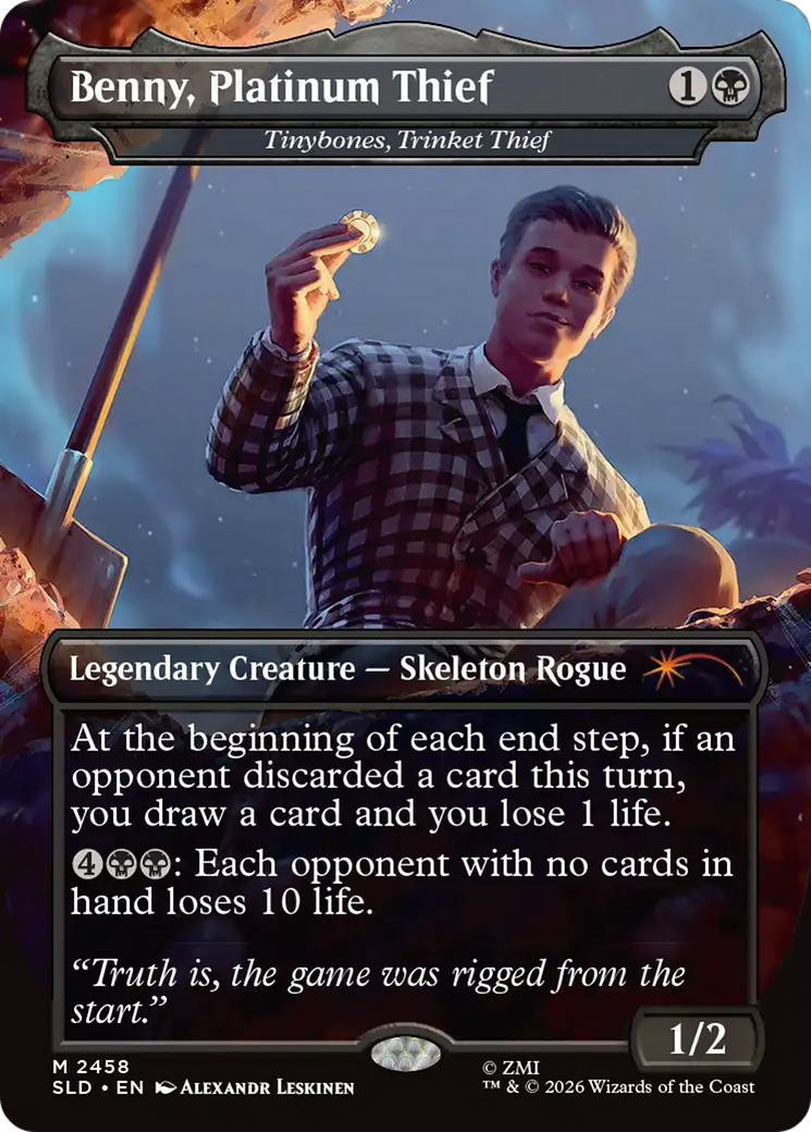 Benny, Platinum Thief - Tinybones, Trinket Thief [Secret Lair Drop Series] | Gamers Paradise