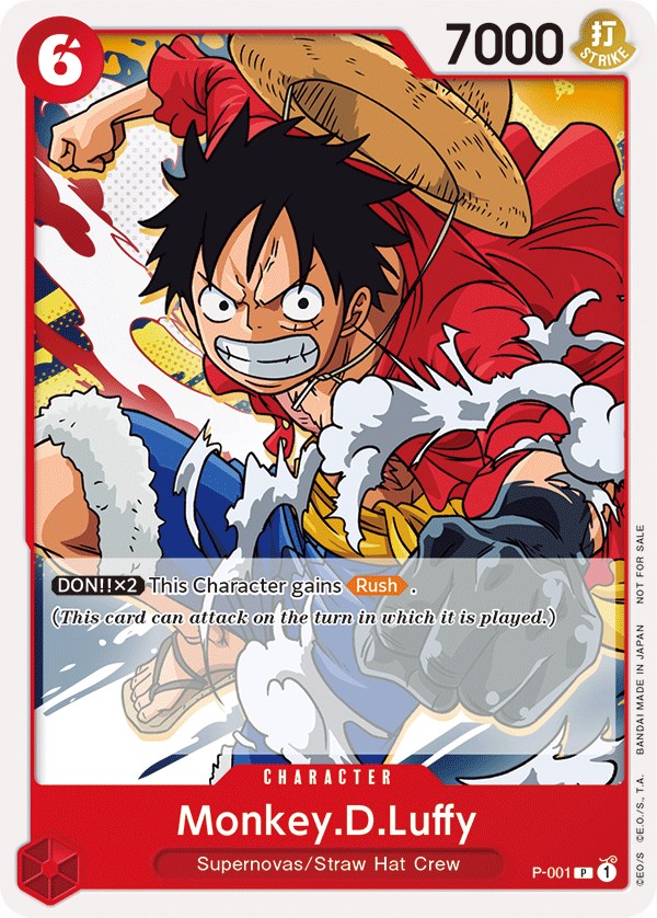 Monkey.D.Luffy (Super Pre-Release) [Participant] [One Piece Promotion Cards] | Gamers Paradise