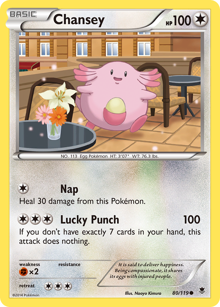 Chansey (80/119) [XY: Phantom Forces] | Gamers Paradise