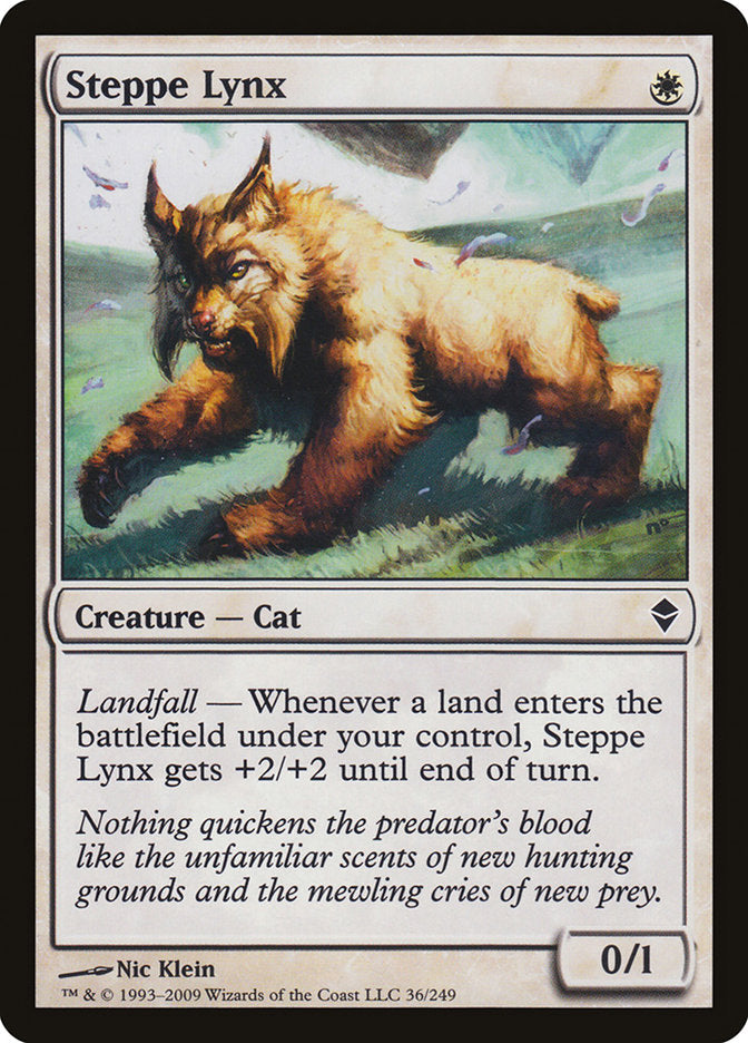 Steppe Lynx [Zendikar] | Gamers Paradise