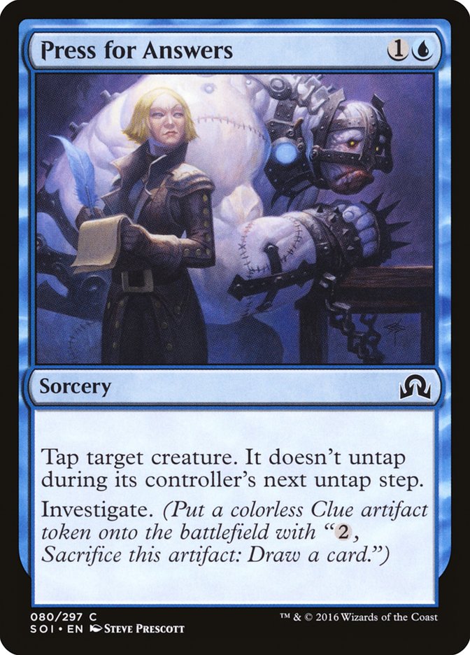 Press for Answers [Shadows over Innistrad] | Gamers Paradise