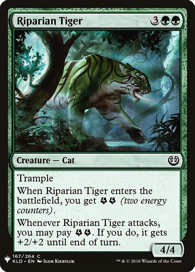 Riparian Tiger [Mystery Booster] | Gamers Paradise