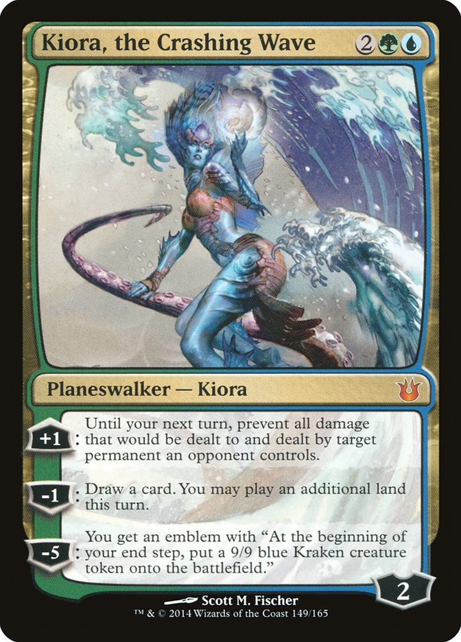Kiora, the Crashing Wave [Born of the Gods] | Gamers Paradise
