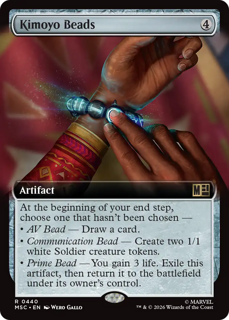 Kimoyo Beads (Extended Art) [Marvel Super Heroes Commander] | Gamers Paradise