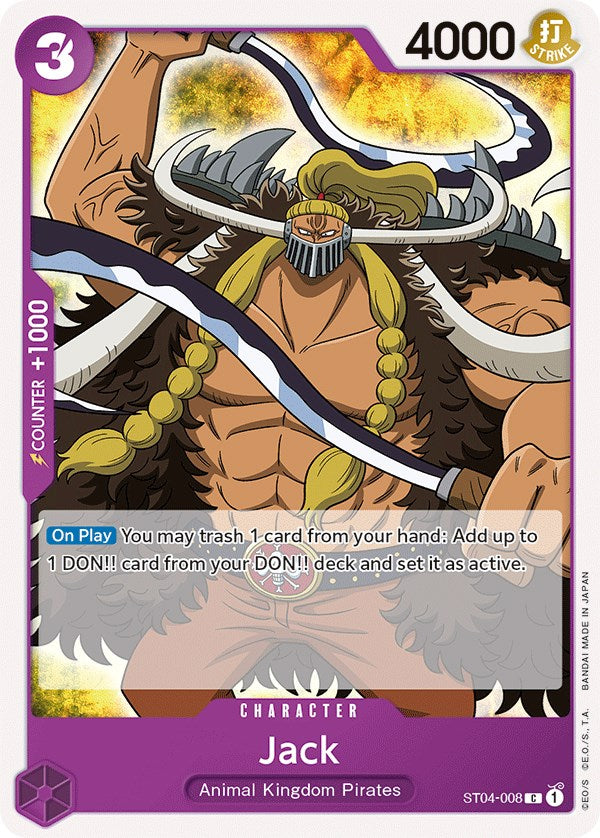 Jack [Starter Deck: Animal Kingdom Pirates] | Gamers Paradise