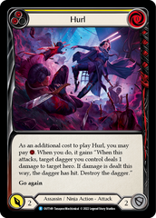 Hurl (Yellow) [OUT149] (Outsiders)  Rainbow Foil | Gamers Paradise