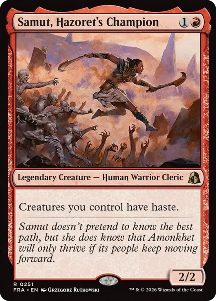 Samut, Hazoret's Champion [Reality Fracture] | Gamers Paradise