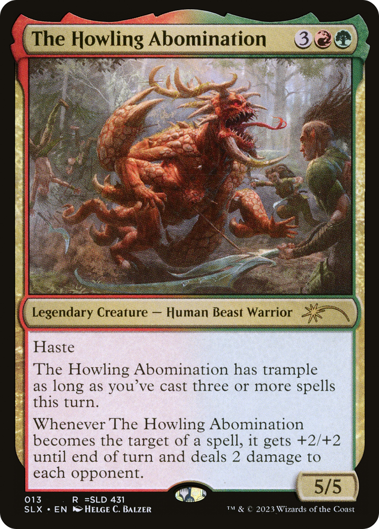 The Howling Abomination [Secret Lair: Universes Within] | Gamers Paradise