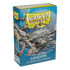 Dragon Shield: Japanese Size 60ct Sleeves - Lagoon (Dual Matte) | Gamers Paradise