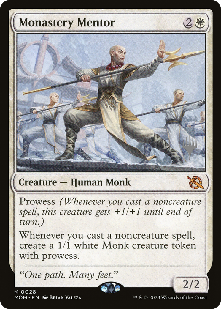 Monastery Mentor (Promo Pack) [March of the Machine Promos] | Gamers Paradise