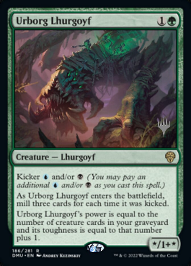 Urborg Lhurgoyf (Promo Pack) [Dominaria United Promos] | Gamers Paradise