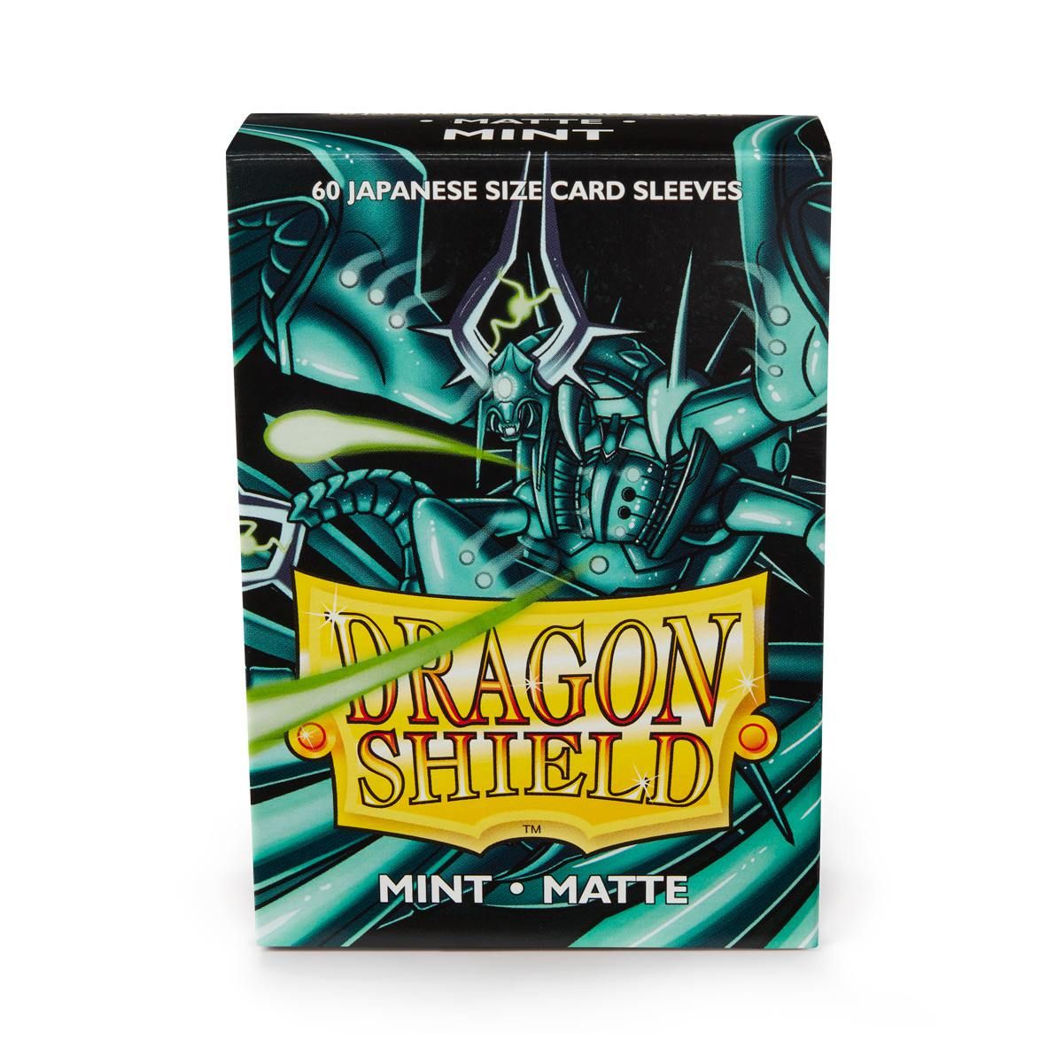 Dragon Shield: Japanese Size 60ct Sleeves - Mint (Matte) | Gamers Paradise