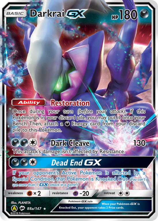 Darkrai GX (88a/147) [Alternate Art Promos] | Gamers Paradise