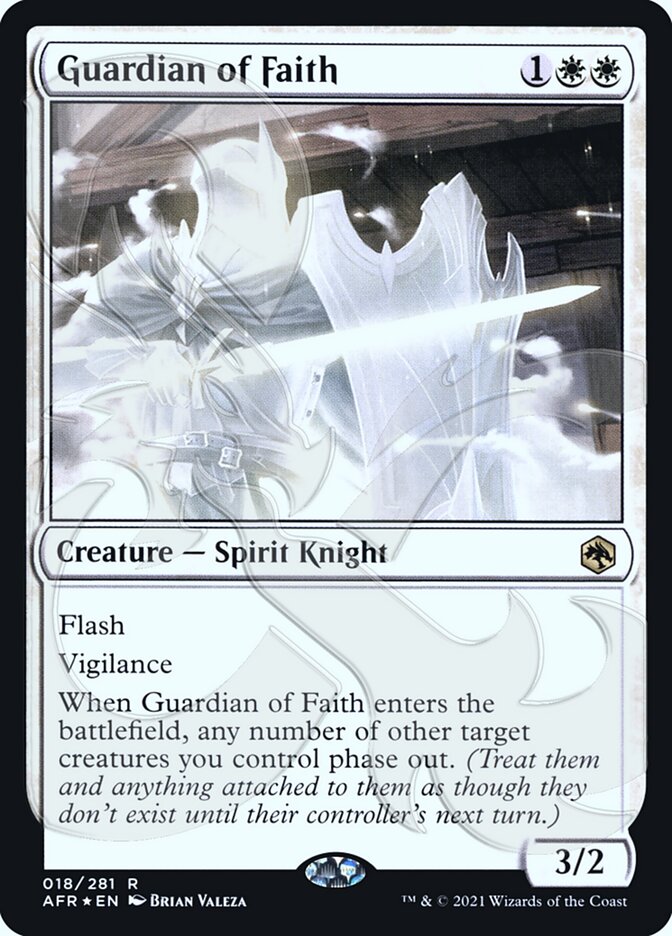 Guardian of Faith (Ampersand Promo) [Dungeons & Dragons: Adventures in the Forgotten Realms Promos] | Gamers Paradise