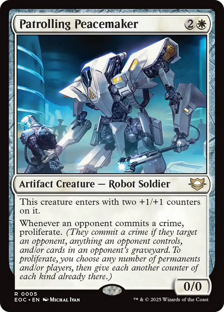 Patrolling Peacemaker [Edge of Eternities Commander] | Gamers Paradise