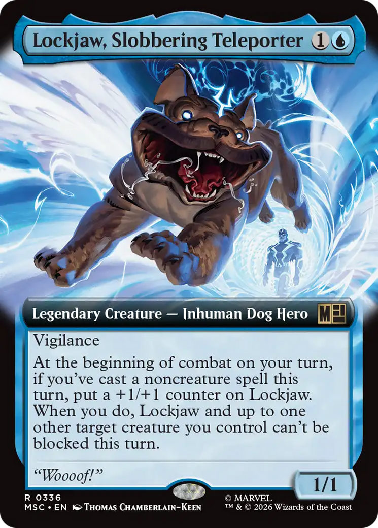 Lockjaw, Slobbering Teleporter (Extended Art) [Marvel Super Heroes Commander] | Gamers Paradise