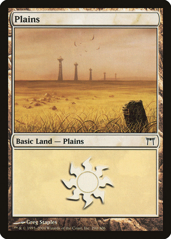Plains (290) [Champions of Kamigawa] | Gamers Paradise