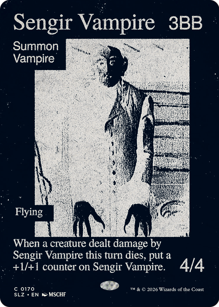 Sengir Vampire (0170) [Secret Lair x MSCHF: The Zeta Set] | Gamers Paradise