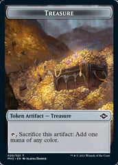 Thopter // Treasure (20) Double-Sided Token [Modern Horizons 2 Tokens] | Gamers Paradise